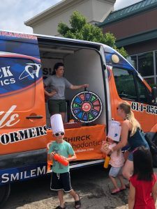 spin the wheel treat truck